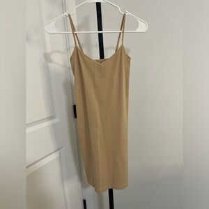 Free People Intimately Slip Dress In Tan